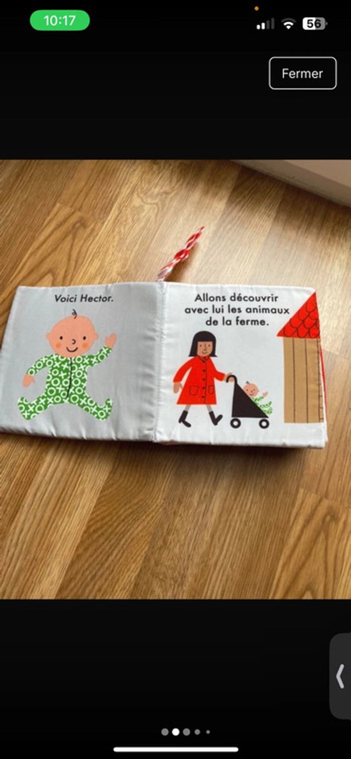 Livre sensoriel de la ferme - photo numéro 2