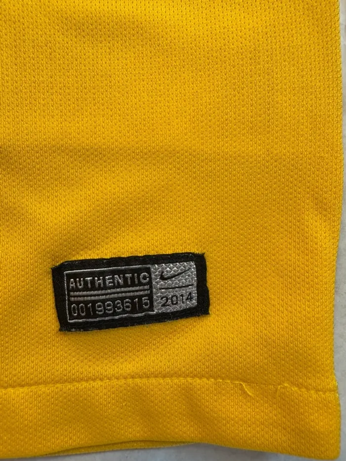 Maillot de foot Nike équipe de Brésil taille 13/15 ans authentique - photo numéro 6