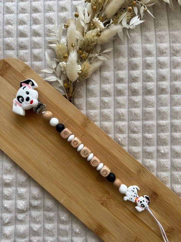 Attache tétine en silicone - photo numéro 3