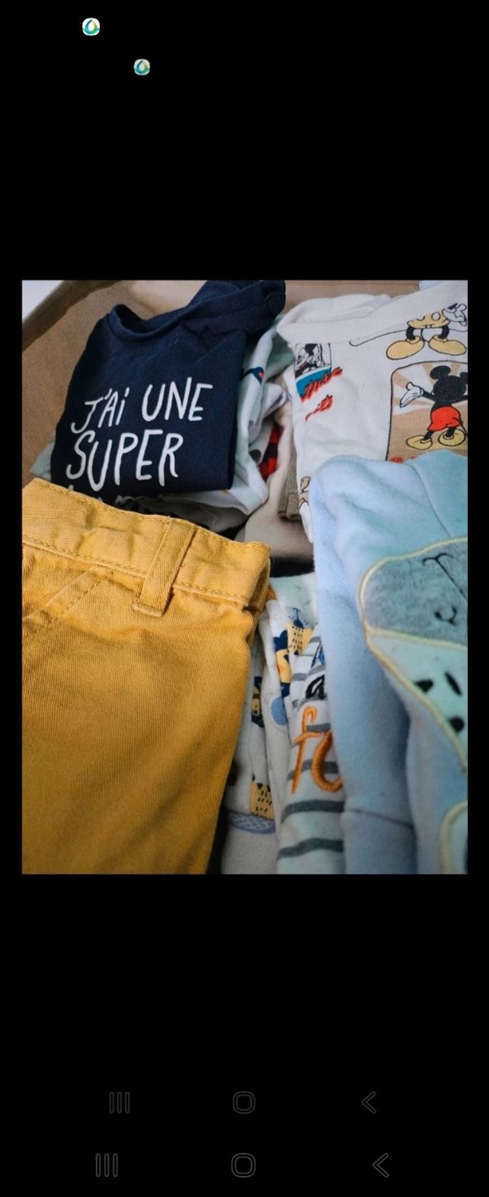 Lot de vêtements de 6 à 12 mois