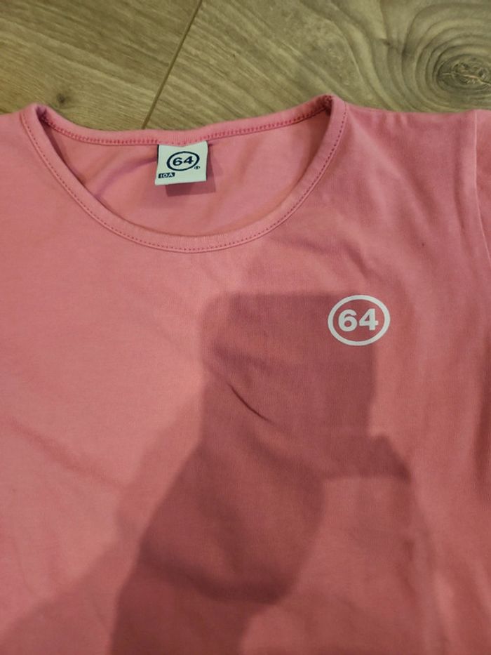 Tee shirt 64 en 10 ans - photo numéro 2