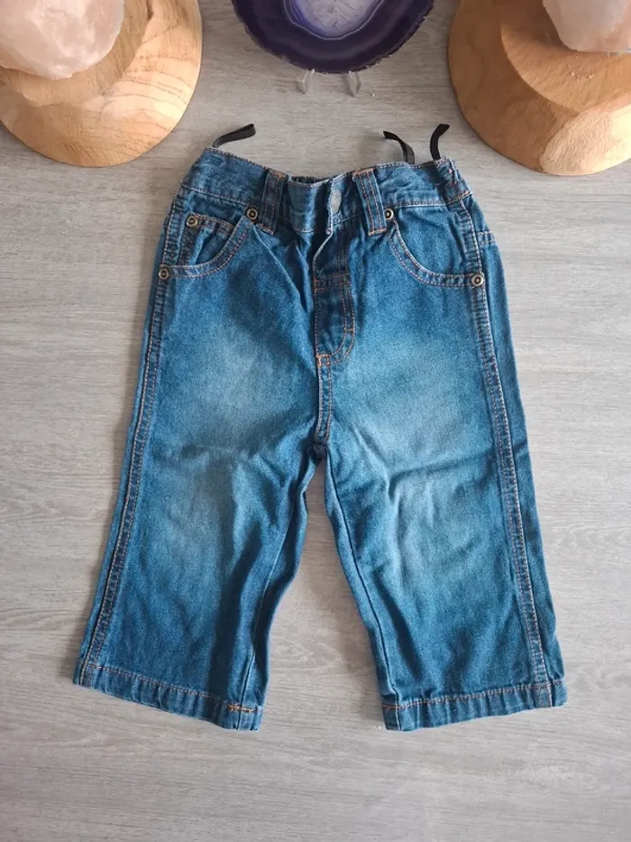 Pantalon jean 80 cm - photo numéro 2