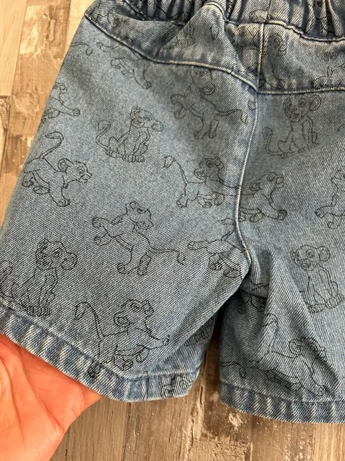 Short jean Disney T4 ans - photo numéro 5