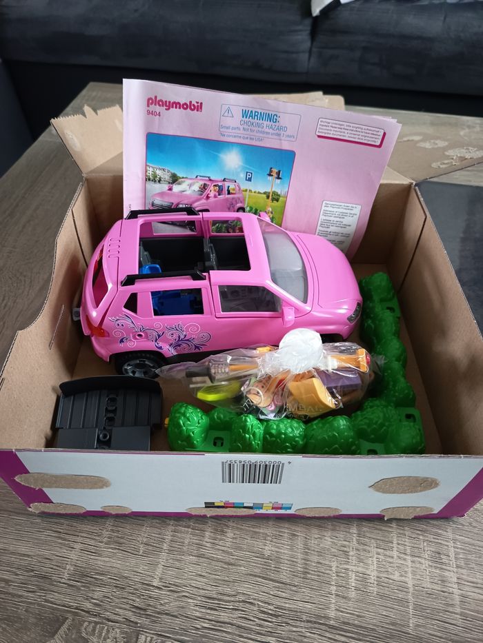 Playmobil City life 9404 voiture rose - photo numéro 3