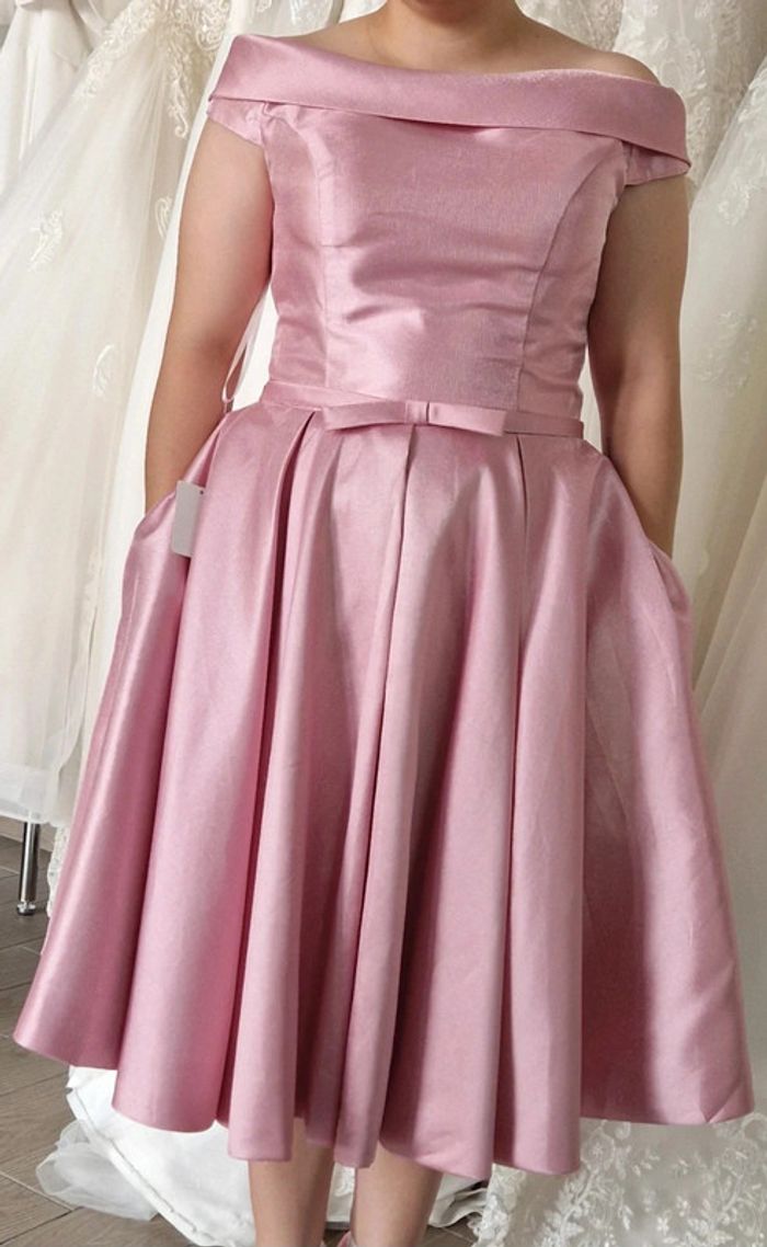 Robe de soirée / mariage rose - photo numéro 1