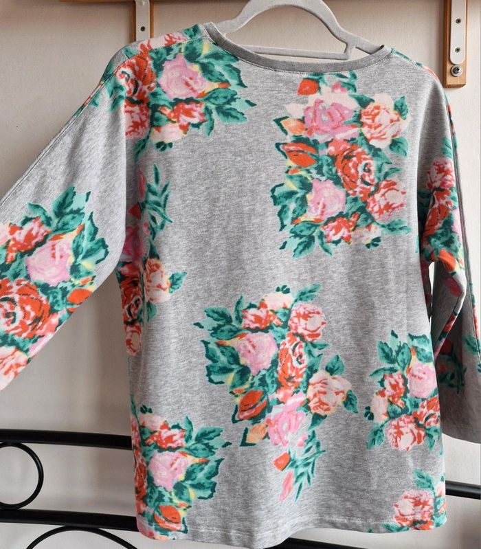 Pull à fleurs Comptoir des cotonniers en très bon état - photo numéro 4