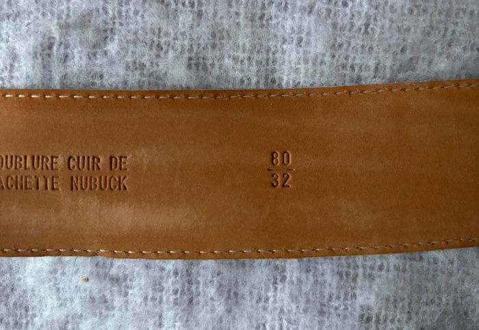 Ceinture en cuir Amboise - photo numéro 5