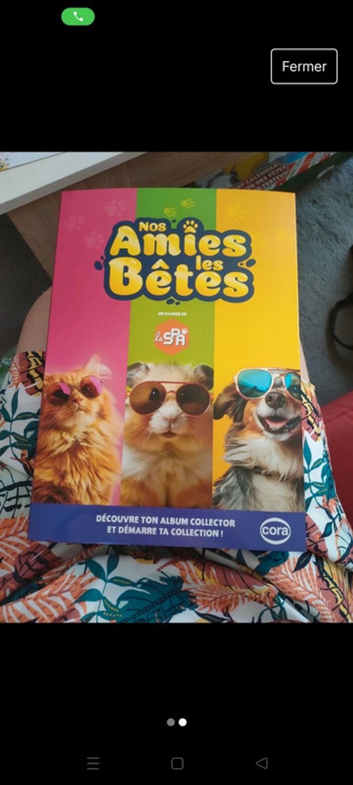 Autocollant nos amies les bêtes - photo numéro 2