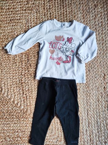 Ensemble Disney 12 mois ML legging