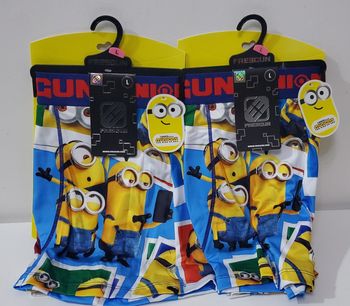 Boxers Freegun Minions Taille L + Pochettes cadeau.