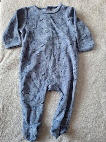Pyjama velours 6 mois
