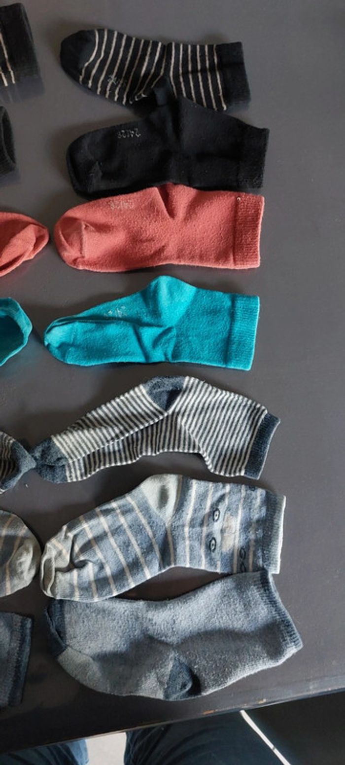 Lot de 7 paires de chaussettes 25 27 - photo numéro 3