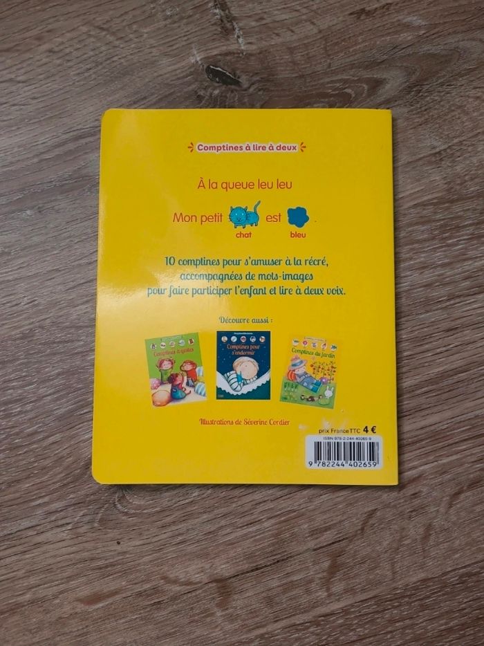 Livre comptine pour la récré - photo numéro 2