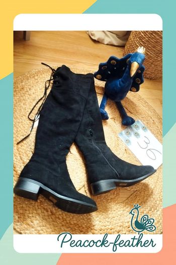 Bottes Cuissardes noires 36