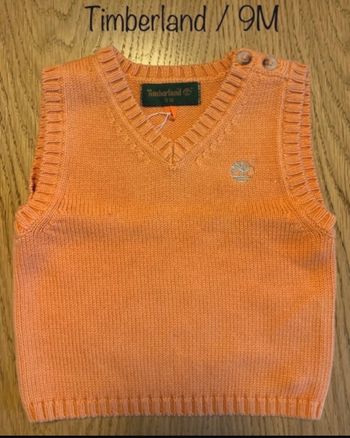 Timberland / pull sans manches / garçon / 9M / neuf