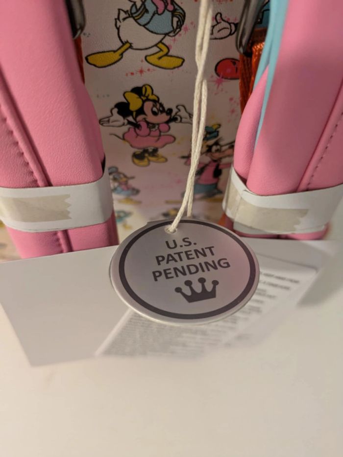 Sac à dos Loungefly Mickey Minnie 100 ans avec ears - photo numéro 7