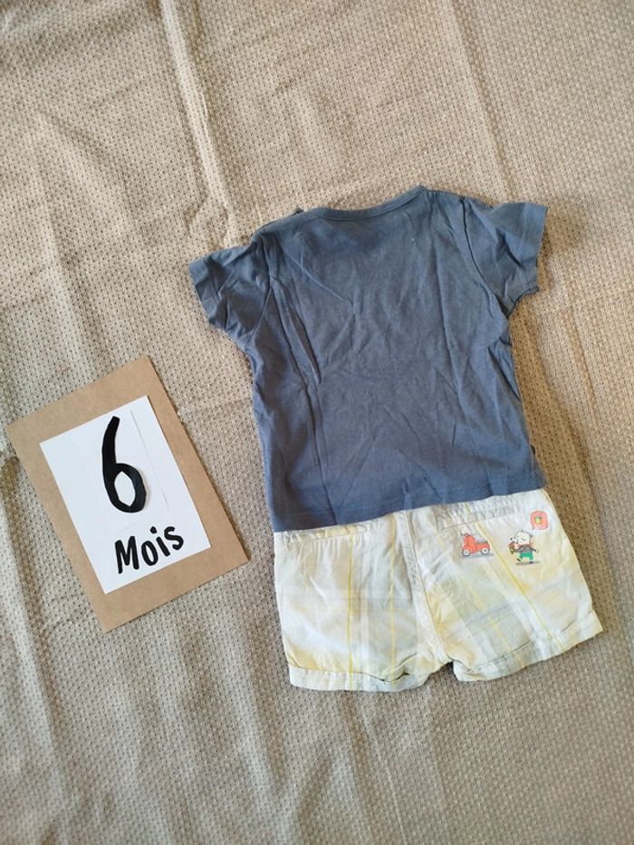 Tee shirt / short 6 mois - photo numéro 5