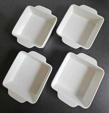 Lot de 4 petits plats