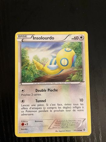 Carte Pokémon Insolourdo 111/149