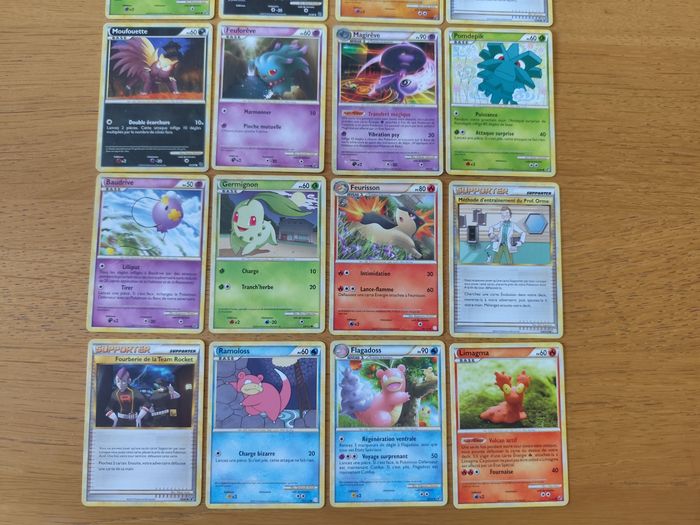 Lot 20 cartes Pokémon vintage HeartGold SoulSilver HGSS Indomptable Déchaînement - photo numéro 2