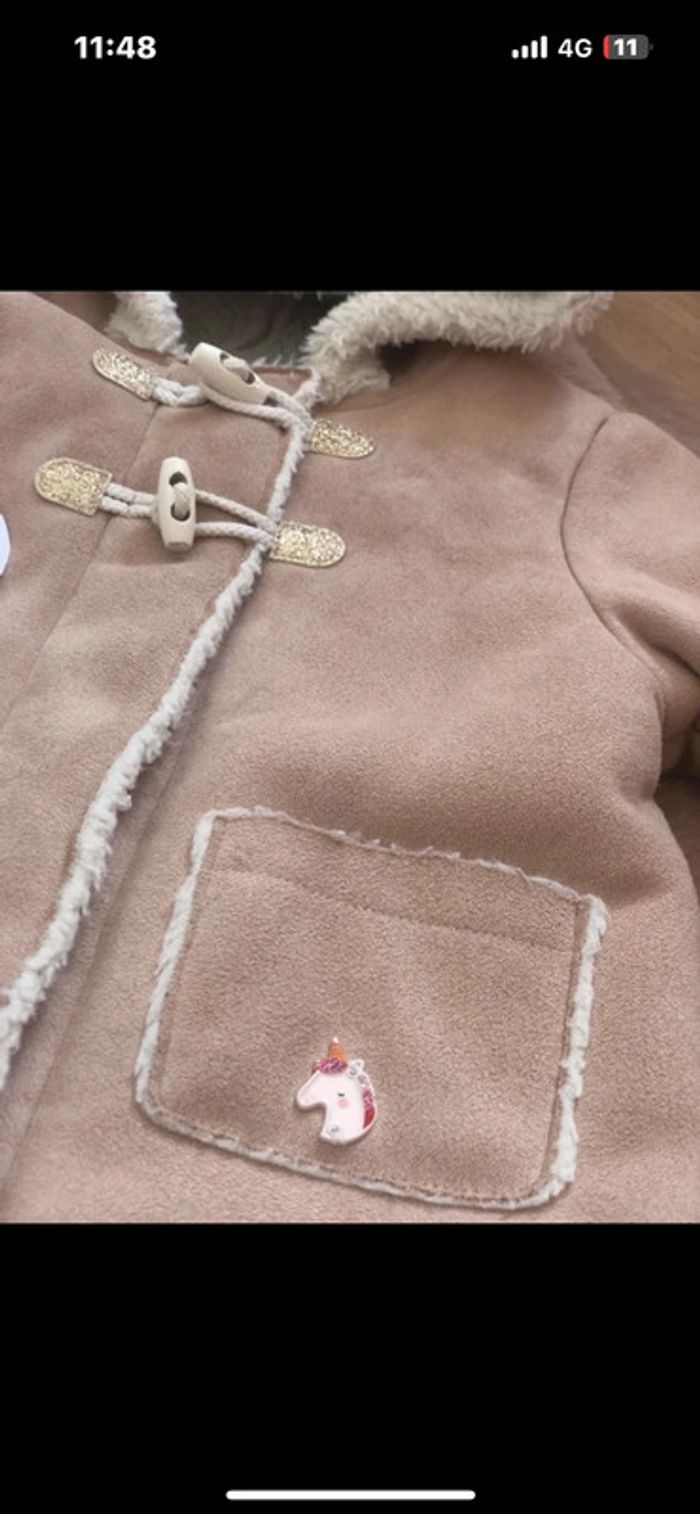 Manteau chaud sergent major 18 mois - photo numéro 2