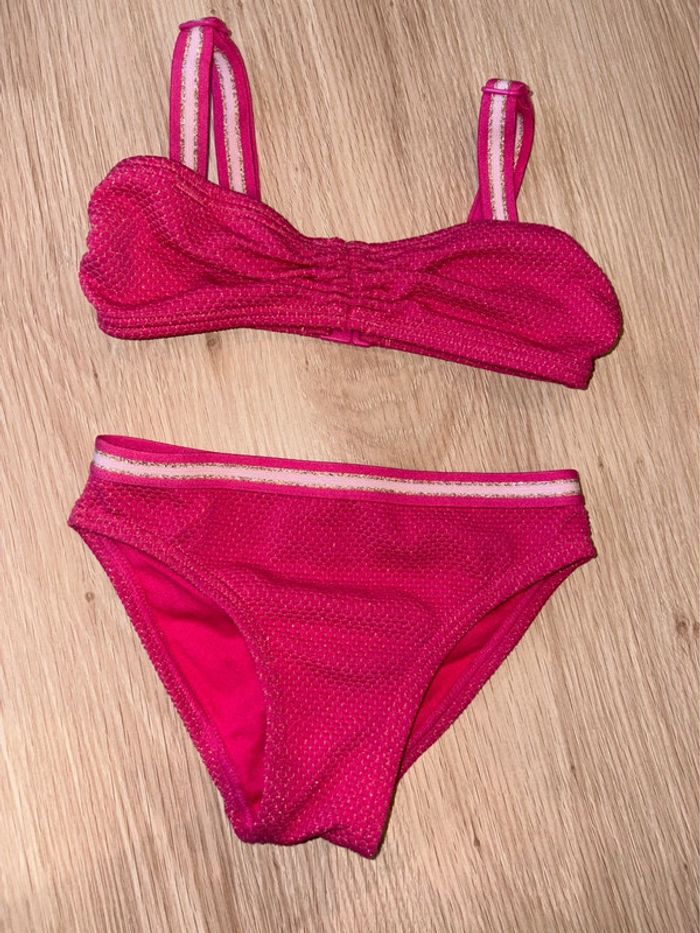 Maillot de bain 2 pièces tape à l’œil comme neuf