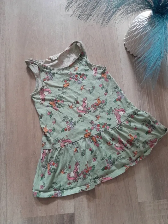 Robe licorne 2 ans