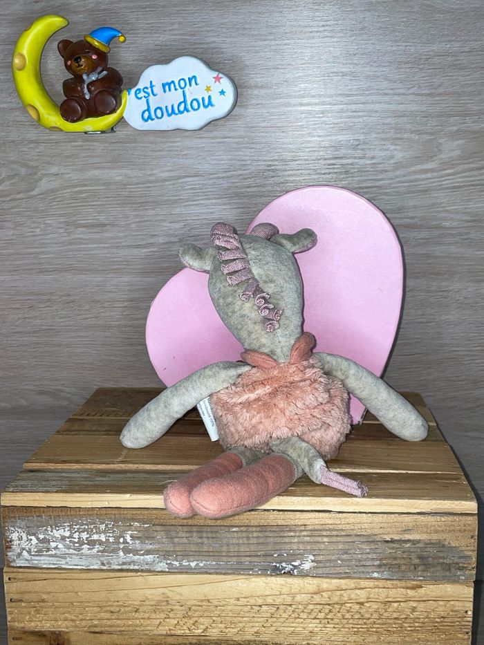 ME296 doudou girafe 🦒 moulin roty - photo numéro 2