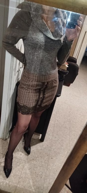 Robe pied de poule hivers