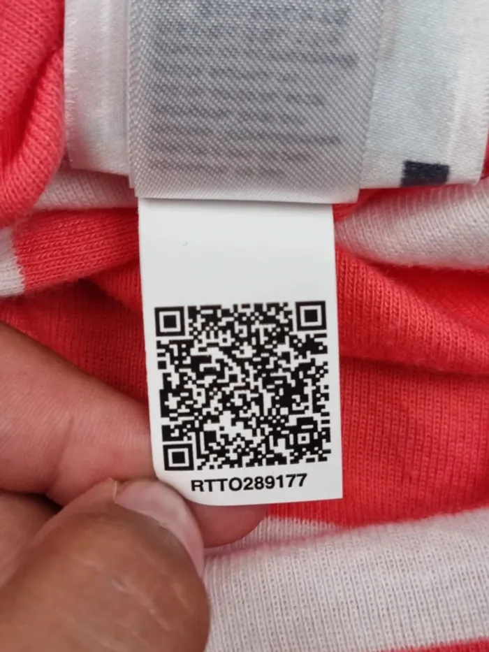 Top marinière Tommy Hilfiger rayé rose/blanc neuf avec étiquette - photo numéro 12