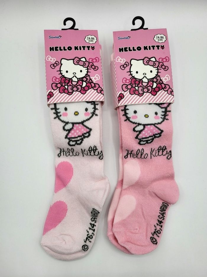 Lot de 2 collants Hello Kitty 18/24 mois