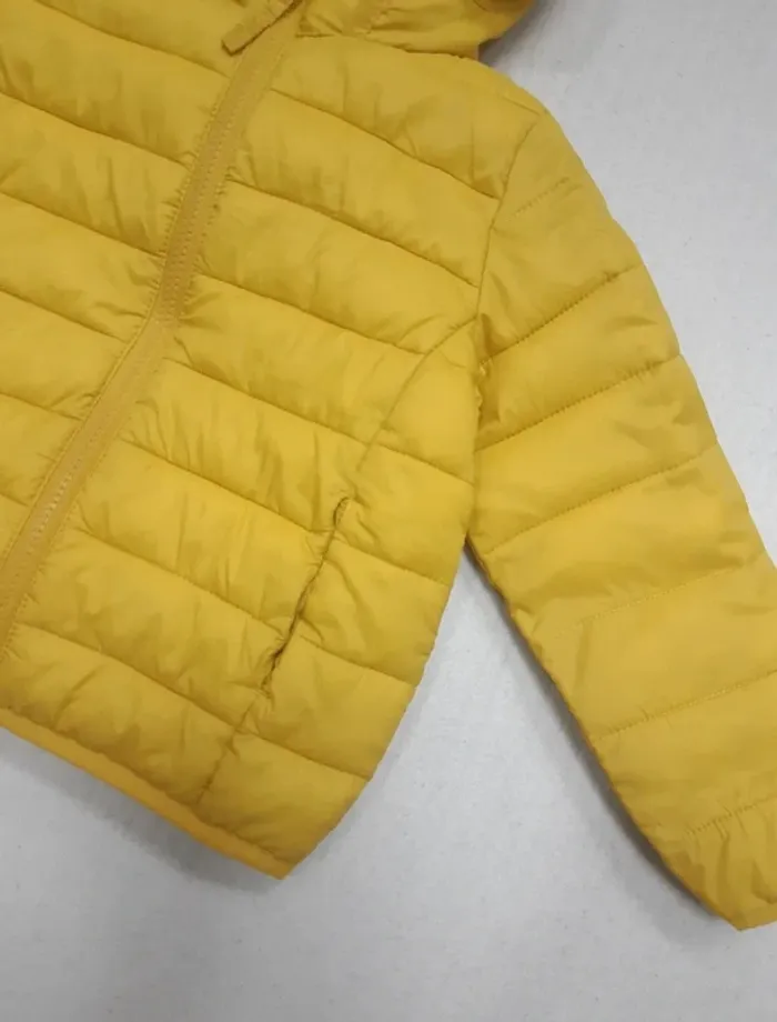 Doudoune jaune à capuche Tissaia 3 ans - photo numéro 2