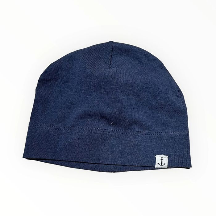 Bonnet jersey marine H&M 2 - 6 mois NSE (2€) - photo numéro 4