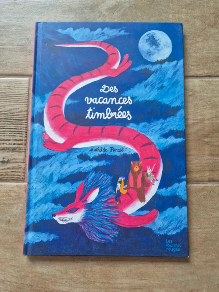 Livre Des vacances timbrées Mathilde Poncet