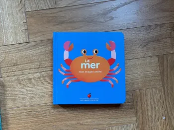 Livre imagier volets ouvrir enfant La mer Gallimard