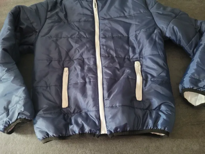 Parka garçon L bleu neuf - photo numéro 7