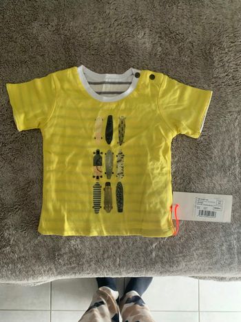 T-shirt manches courtes neuf avec étiquette