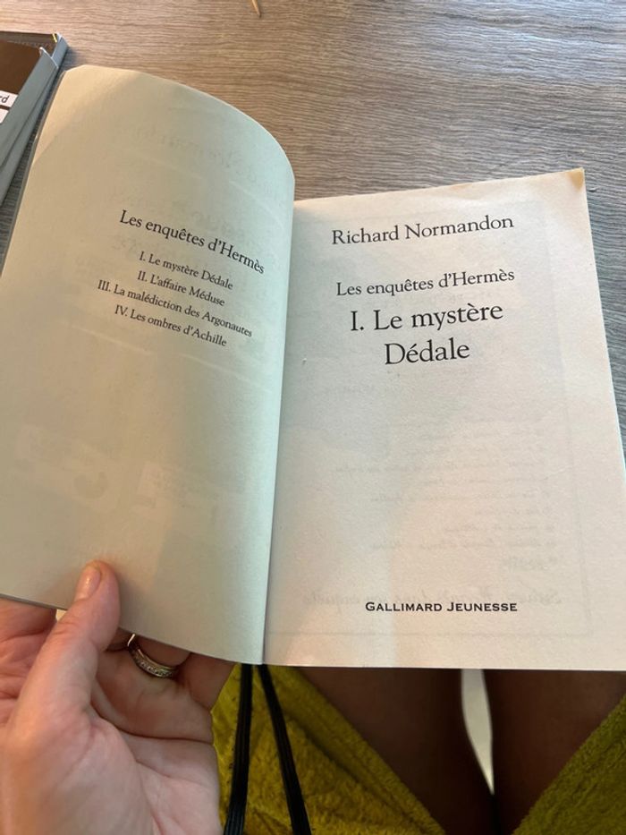 Le mystère de Dédale - Folio Junior - photo numéro 2