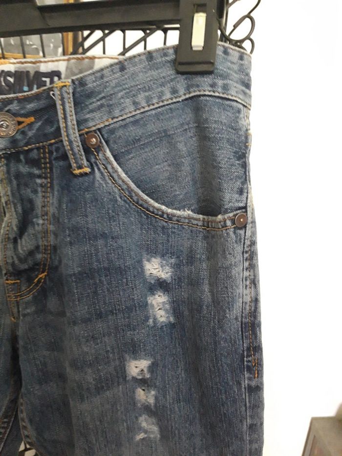 Vintage jean homme femme destroyed ripped - photo numéro 3