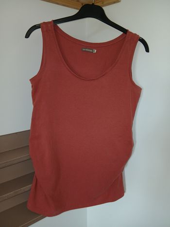 Débardeur grossesse rouge