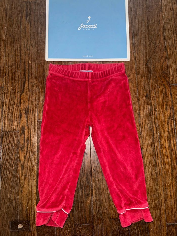 Bas de pyjama velours Jacadi 2 ans
