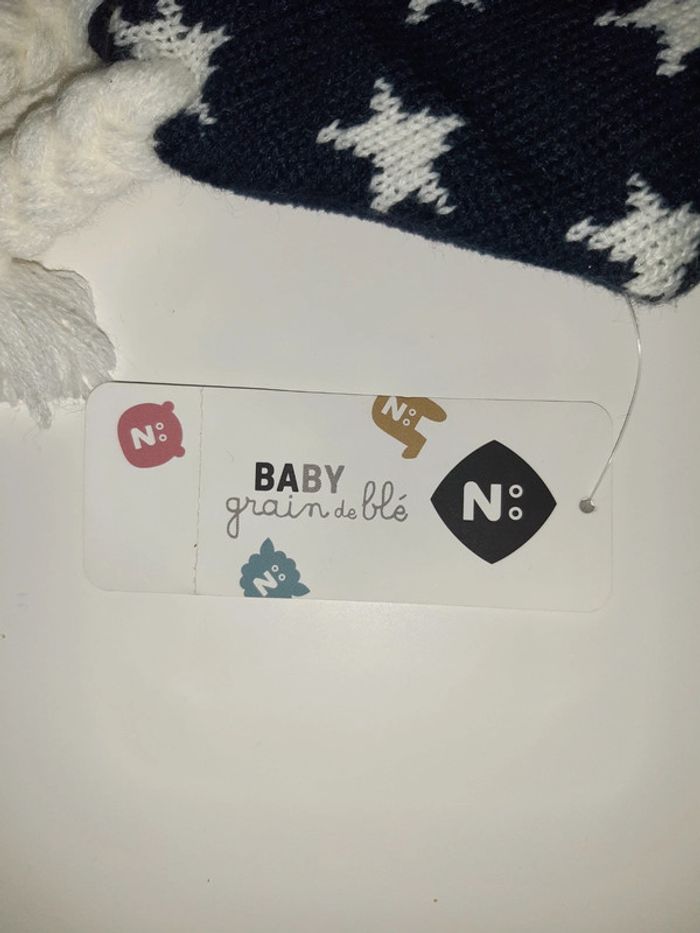 Bonnet garçon grain de blé - photo numéro 2