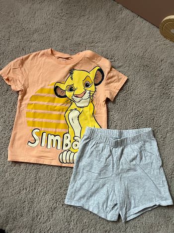 Pyjama le roi lion simba Disney 