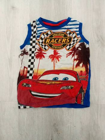 Débardeur cars 4 ans