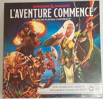 Dungeons and dragons - L'aventure commence - Jeu de société sous emballage