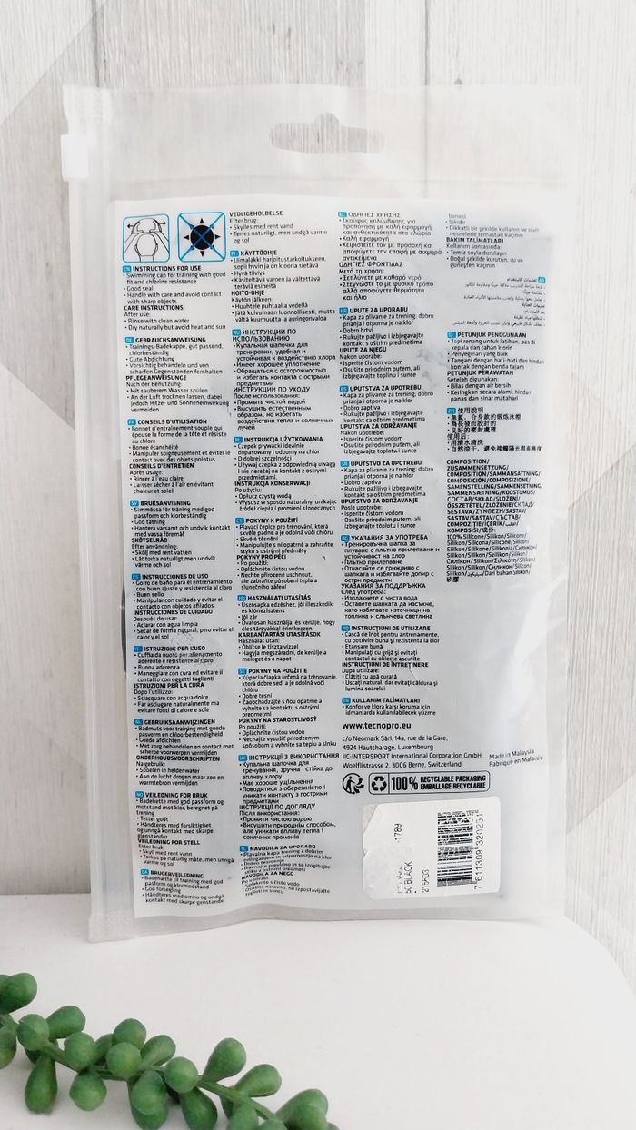 Bonnet de bain Intersport noir T.U 10 ans - photo numéro 5