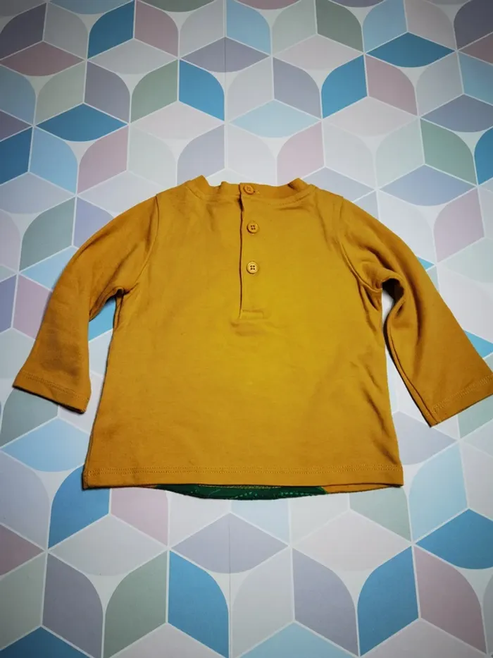 D4610 - tee-shirt garçon 12 mois - photo numéro 3