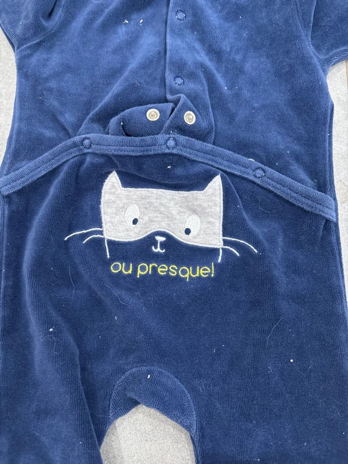 Pyjama bleu « toujours sage » - photo numéro 3