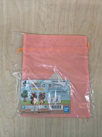 Petite pochette à lien Animal Crossing Ichibankuji