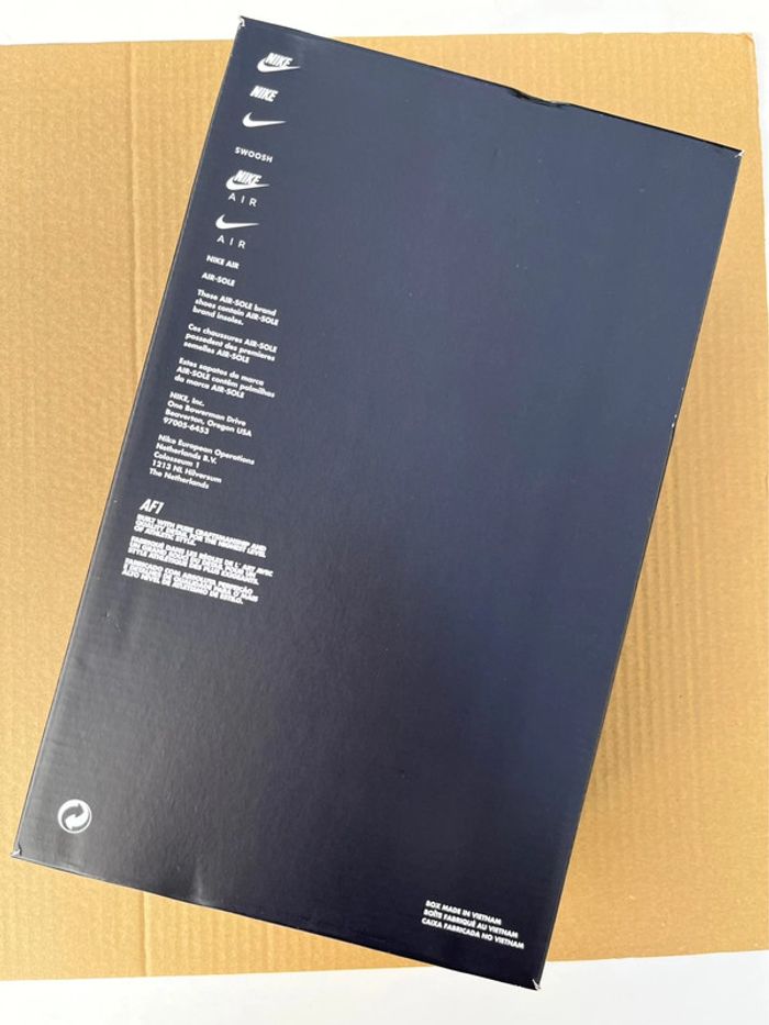 Basket Nike Air Force 1 PRM rouge bordeaux - photo numéro 15